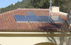 instalaciones solares - colectores solares integrado en el tejado